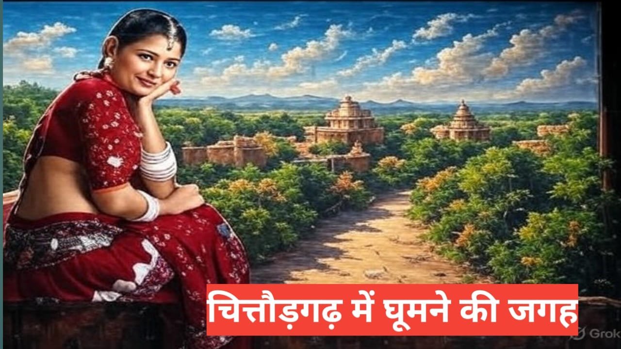 chittorgarh me ghumne ki jagah